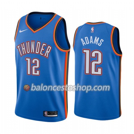 Camiseta Hombre NBA Oklahoma City Thunder Steven Adams 12 2019-20 Nike Icon Edition Swingman
